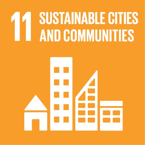 SUSTAINABLE CITIES AND COMMUNITIES Logo